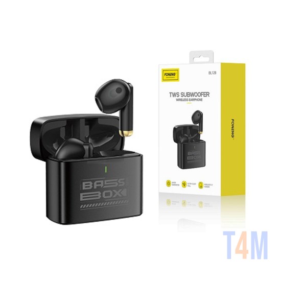 Foneng TWS Wireless Earphones BL128 BT 5.3V Black